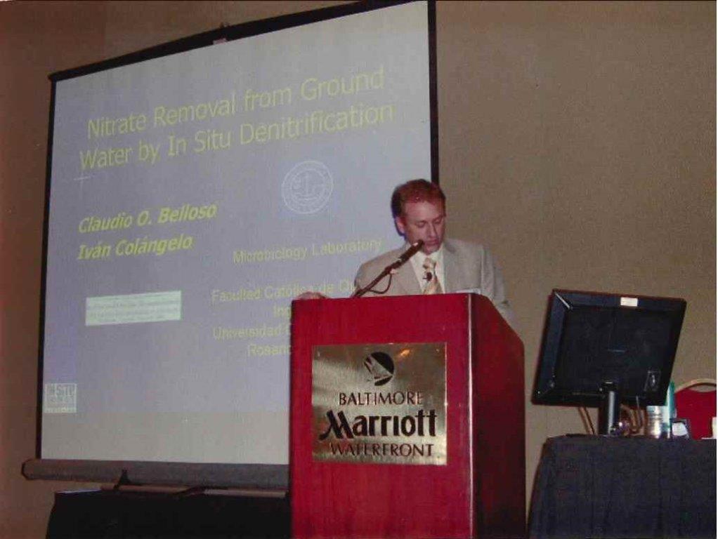 Claudio Belloso at Baltimore Symposium